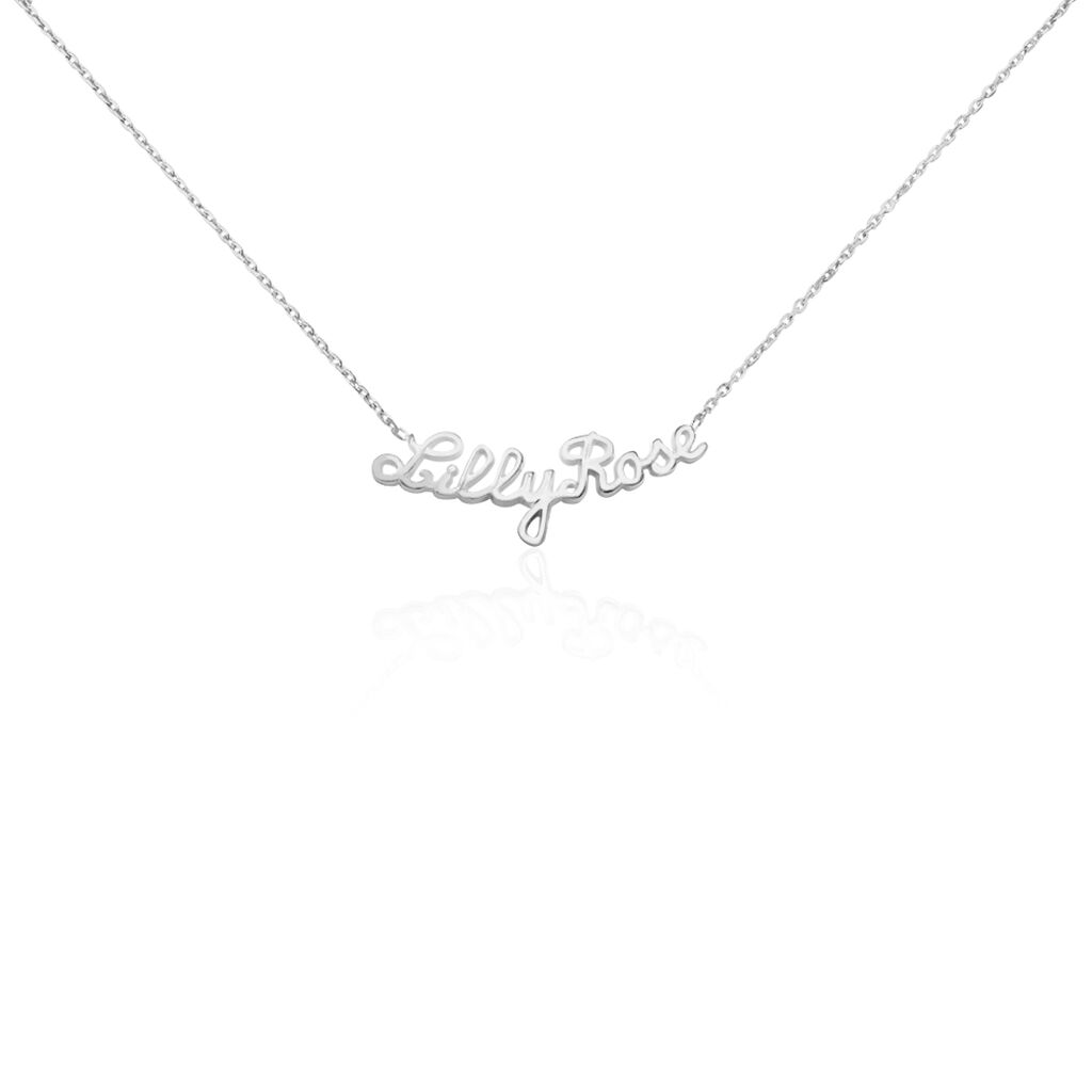Collier Argent Blanc