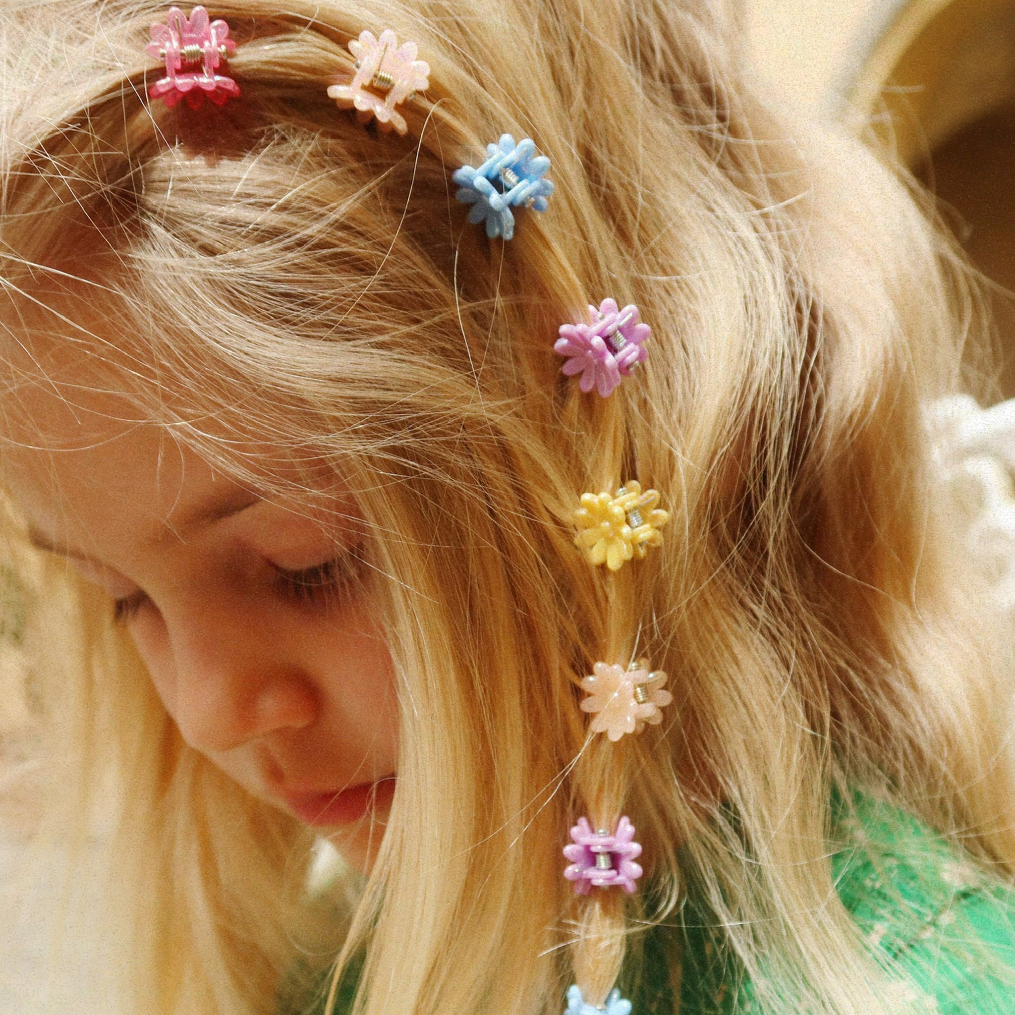 Haarklammern 10er Pack Mini Flower Multi