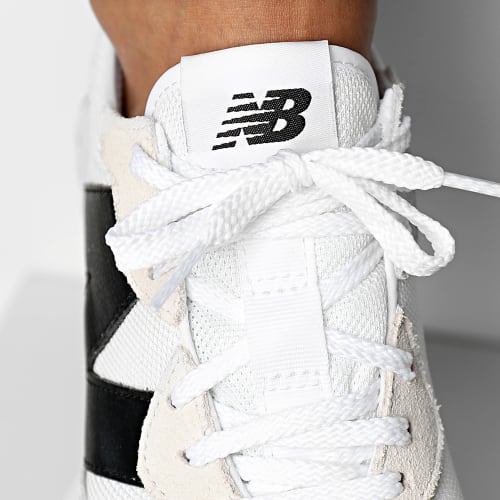 Baskets 327 MS327CWB White Black