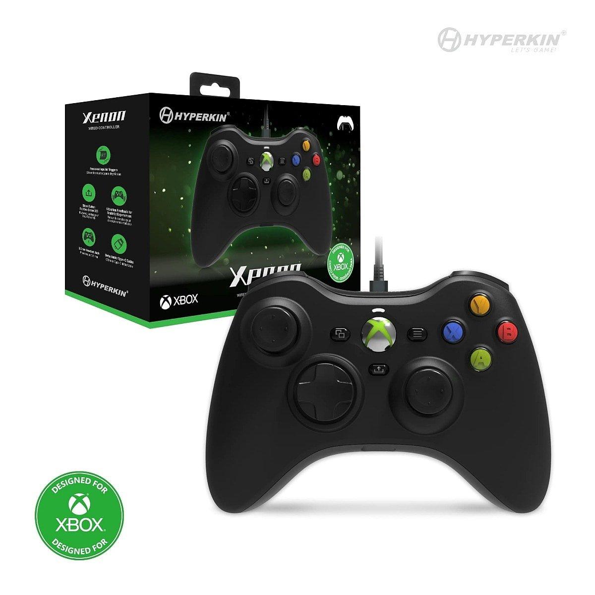 Hyperkin GAME Xenon Xbox Wired Controller Black