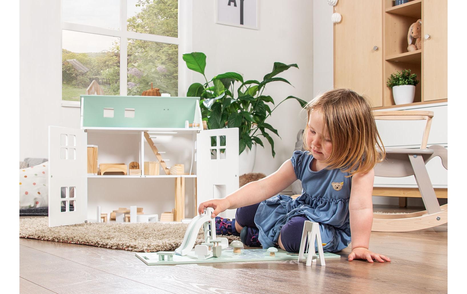 Pinolino® Puppenhaus »Puppenhaus mit Garten Femke«