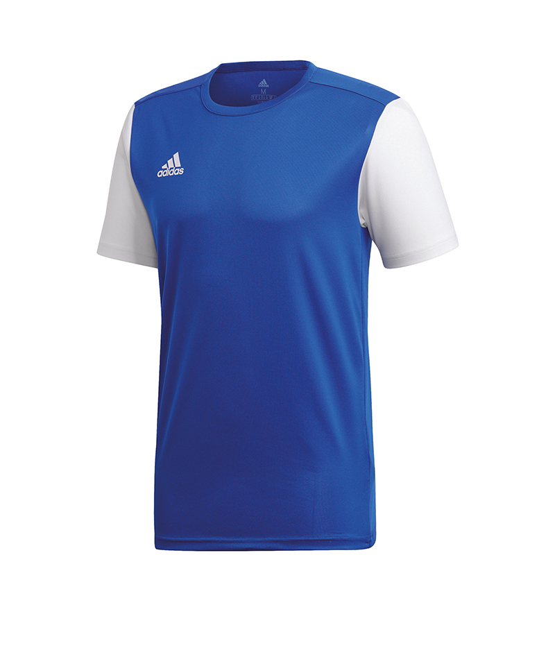 adidas Estro 19 Trikot kurzarm Kids Blau Weiss