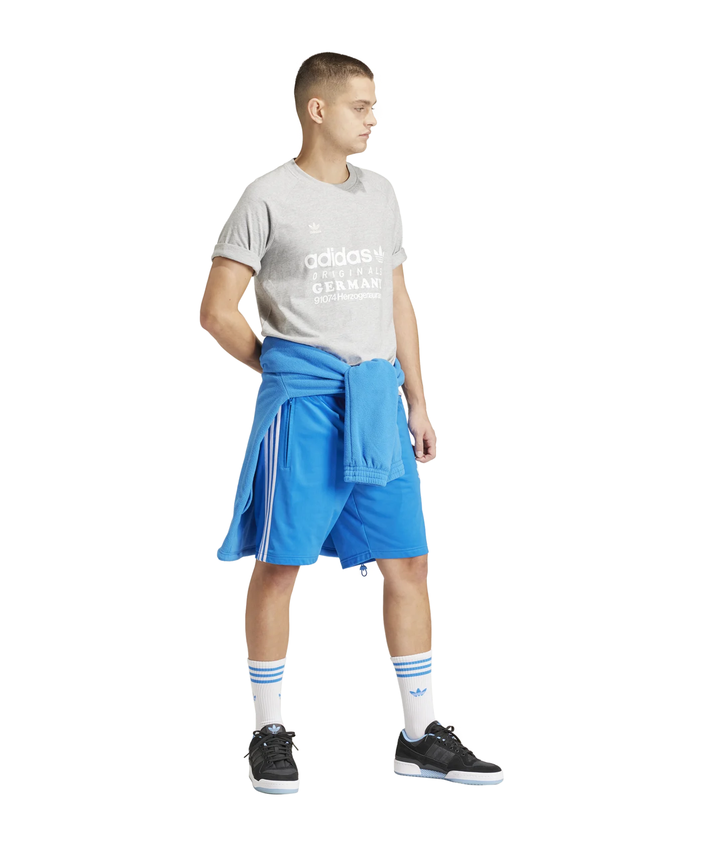adidas Originals Graphic T-Shirt Grau