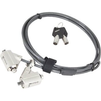 Urban Factory CRS02UF câble antivol Noir 2 m