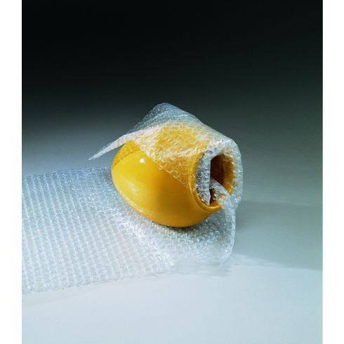 Boîte distributrice de film à bulles d'air Ø 10 mm - Rouleau de 50 m, laize 30 cm