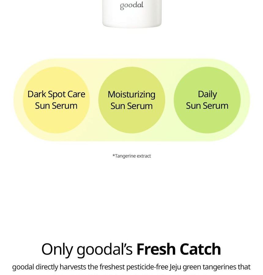 Goodal - Green Tangerine Vita C Dark Spot Care Sun Serum