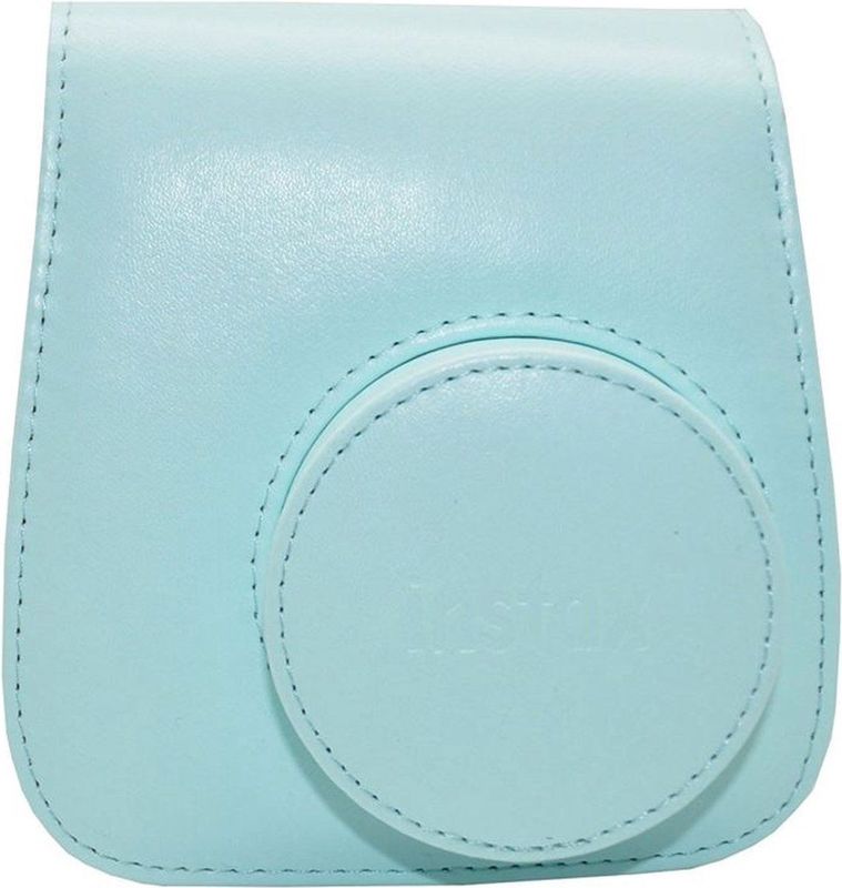 Fujifilm - INSTAX mini 11 Case - Sky Blue - Imitatieleren Hoes