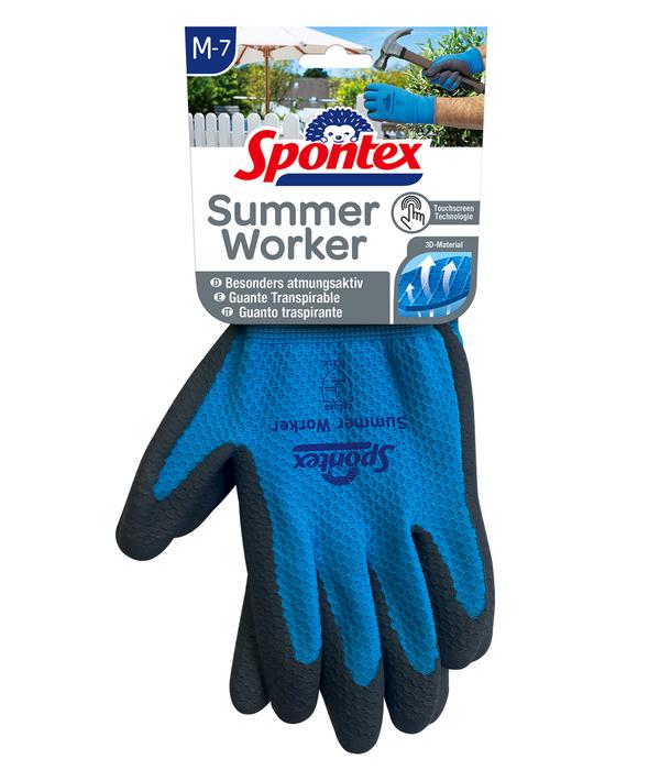 Spontex Arbeitshandschuhe Summer Worker, blau
