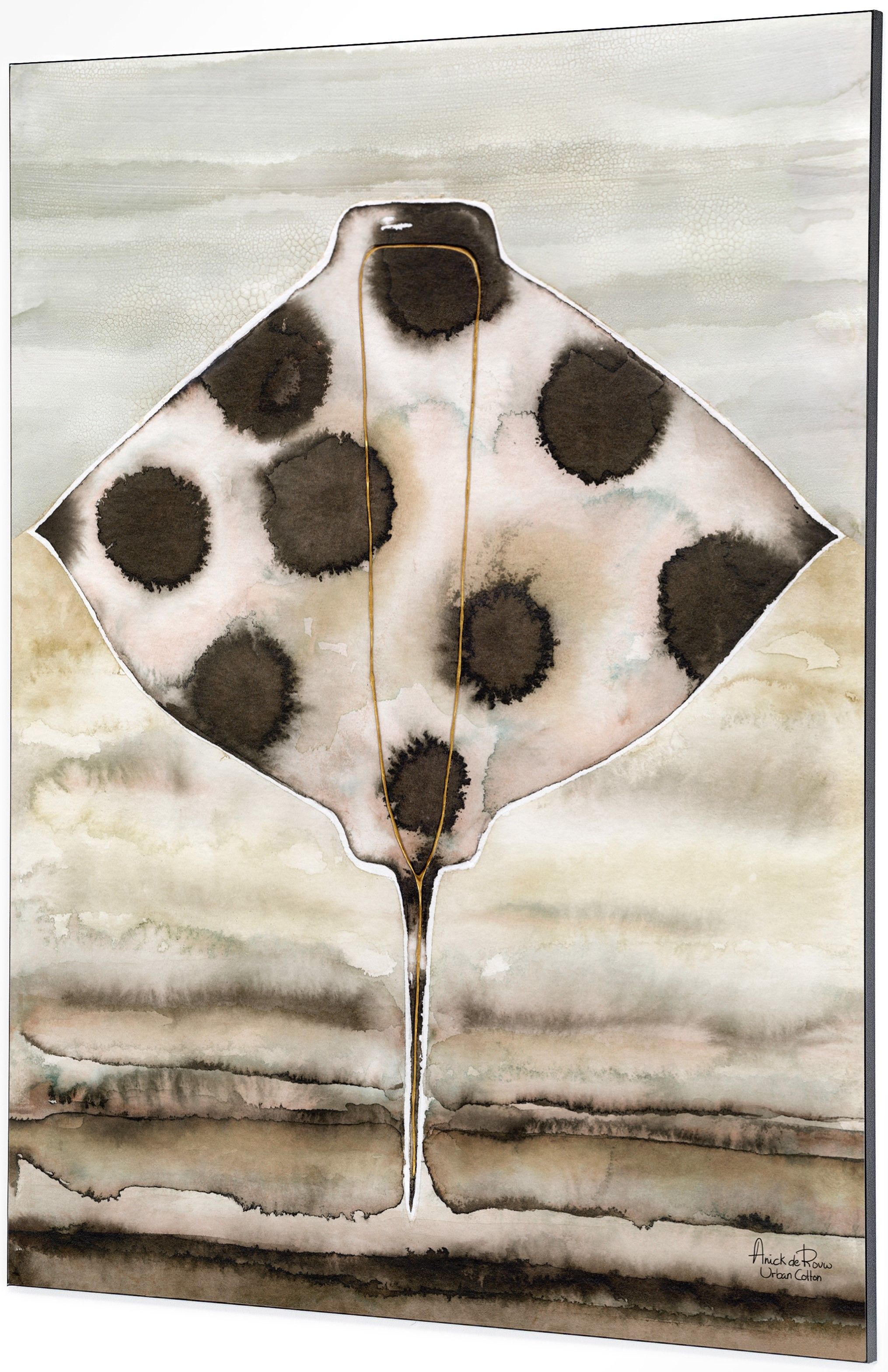 Wandkleed Eagle Ray - frame