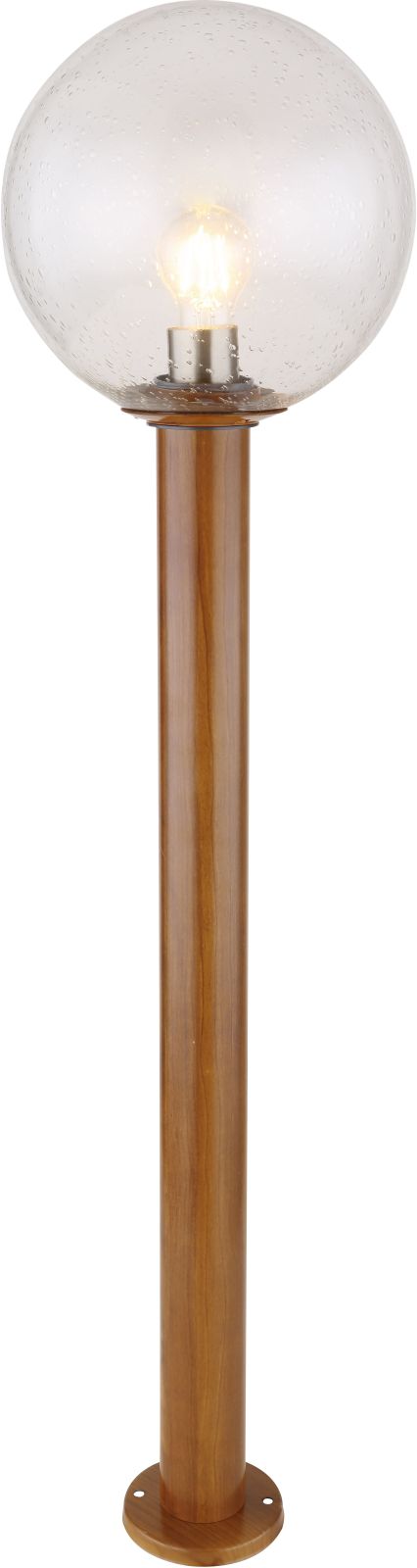Außenleuchte - braun - Aluminium - 100 cm hoch