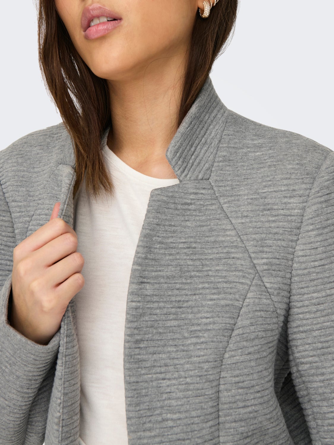 ONLADDY-LINKA Blazer Medium Grey Melange