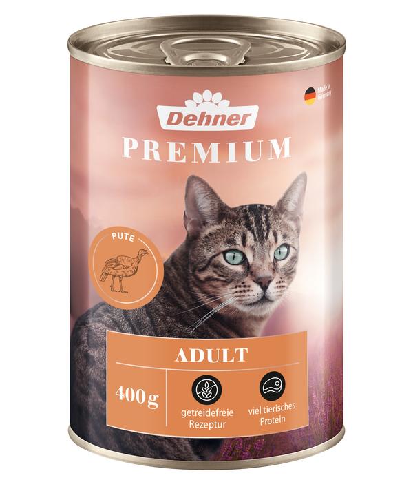 Dehner Premium Nassfutter für Katzen Adult