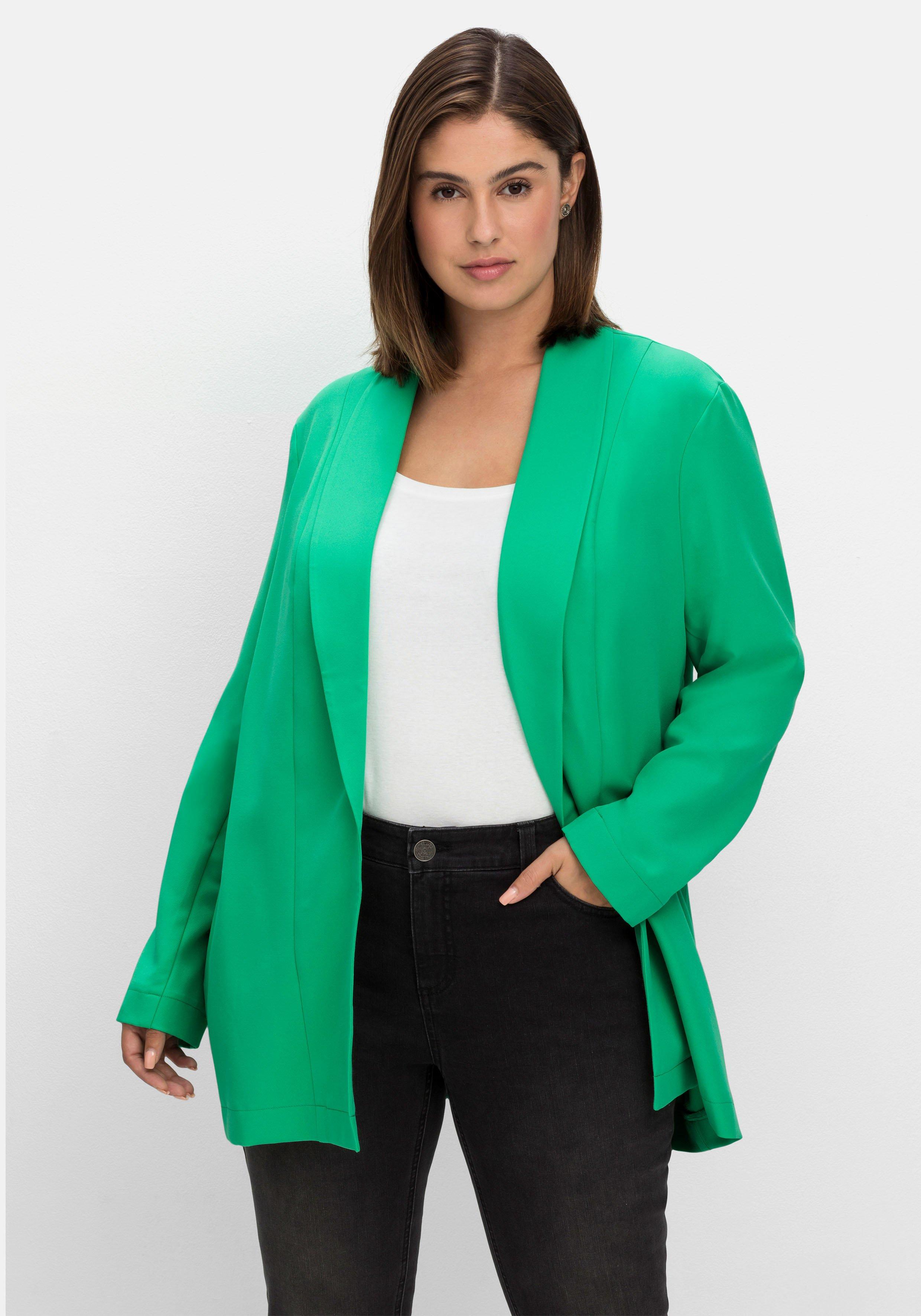 Blazer mit Schalkragen und Taschen
