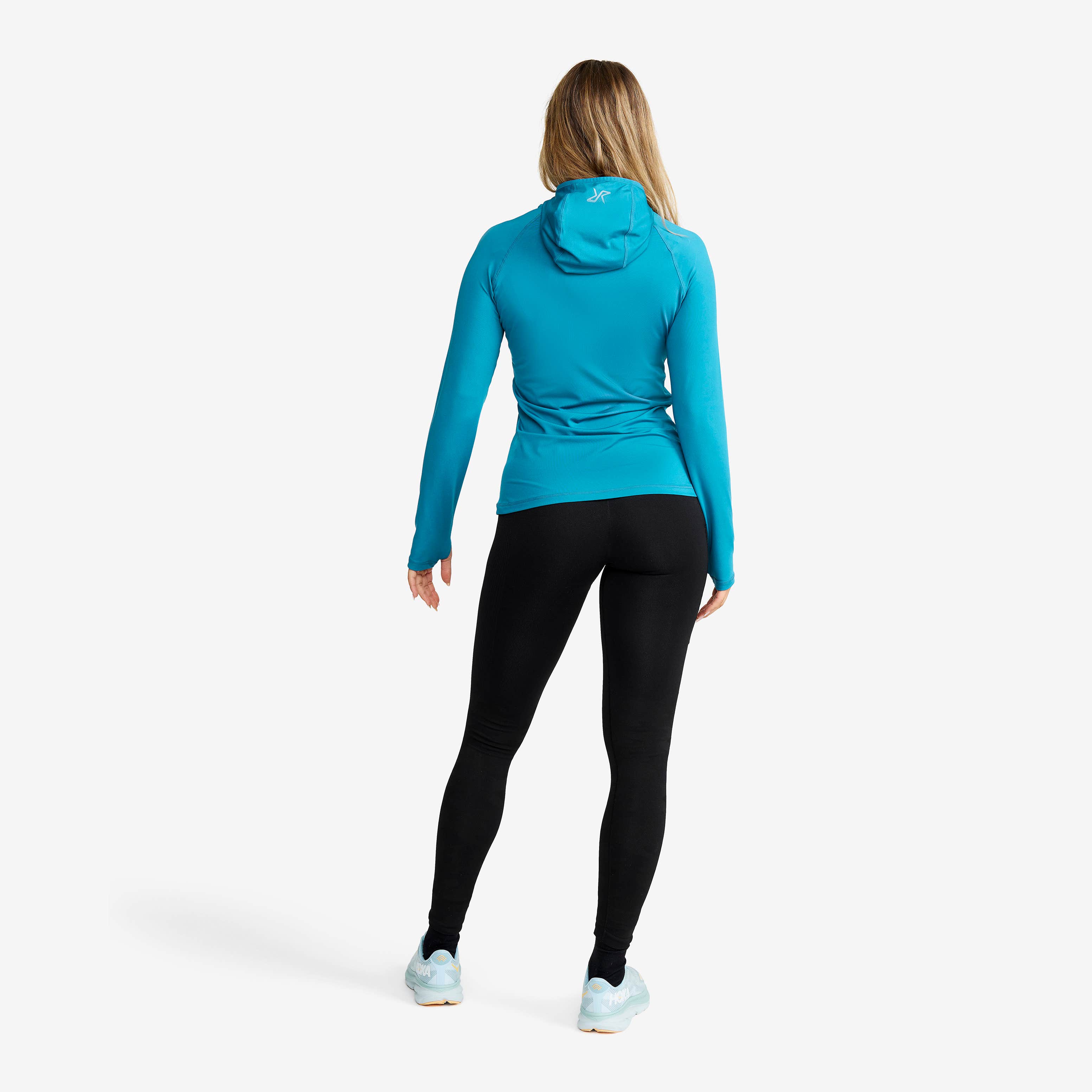 Arches Light Hoodie Dame Saxony Blue
