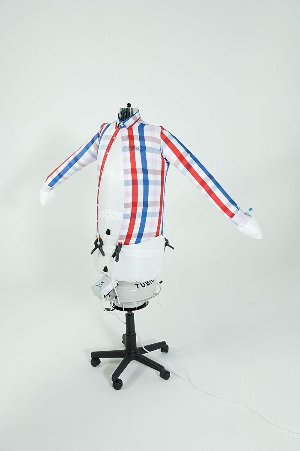 Original Tubie Hemdenbügler Bügelpuppe Blusenbügler Bügelmaschine Hosenbügler