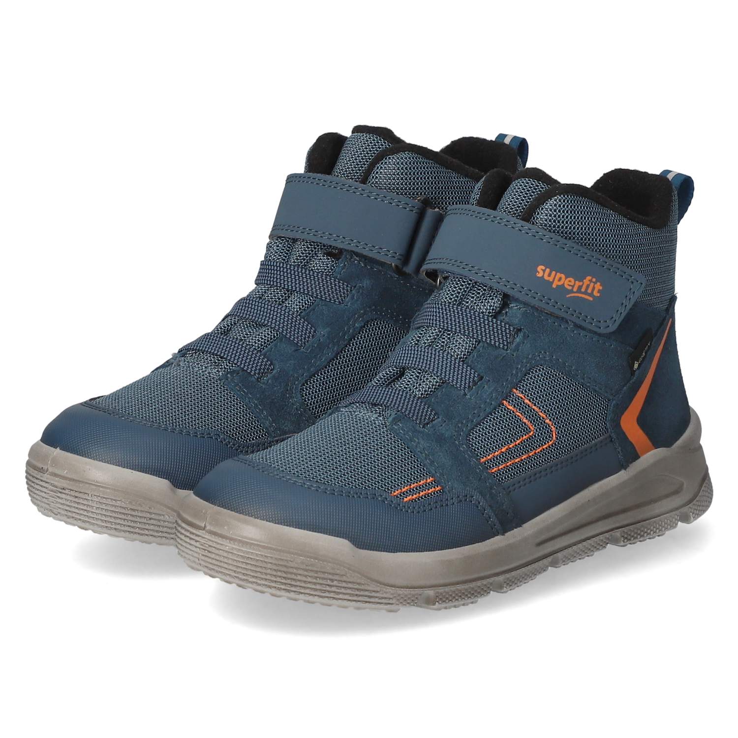 Superfit Winterstiefeletten MARS - blau/orange