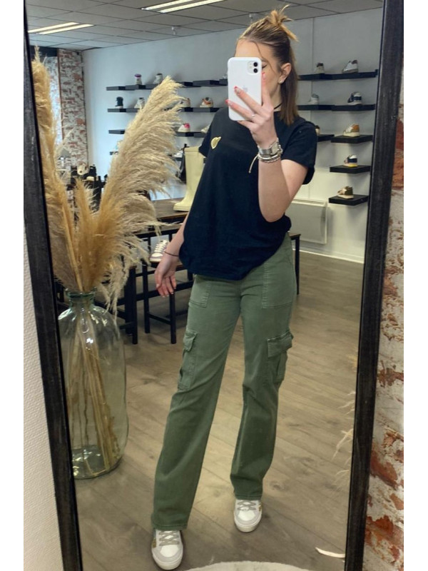 Pantalon Cargo Kaki