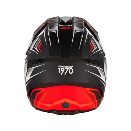 Casque cross O'Neal 3SRS YOUTH - VERTICAL V24 - Noir / Blanc