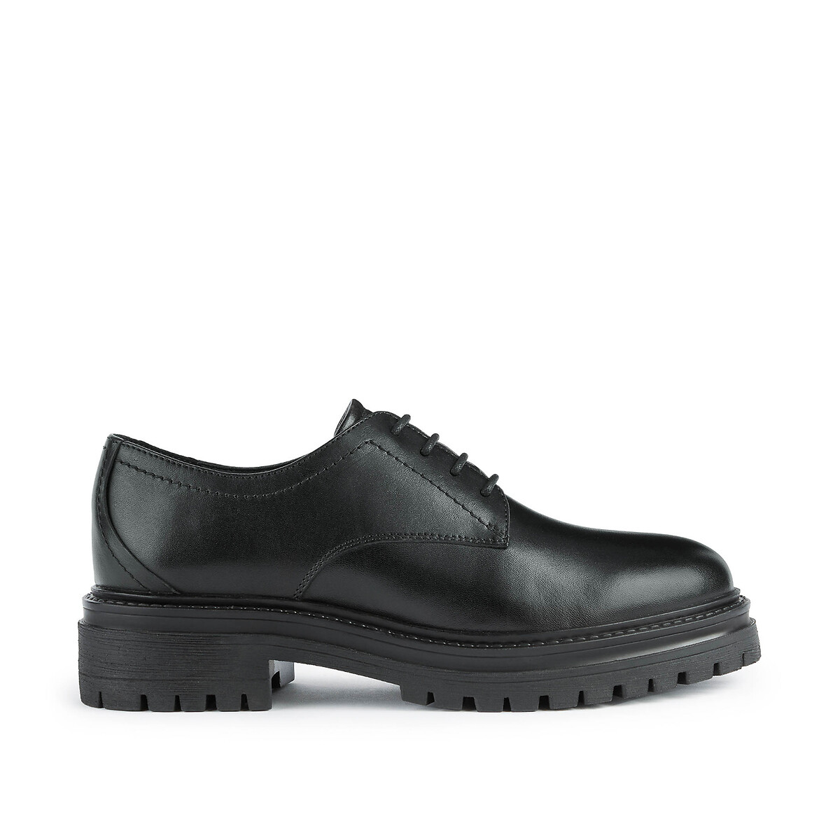 GEOX<br>Sapatos derby respiráveis em couro Iridea