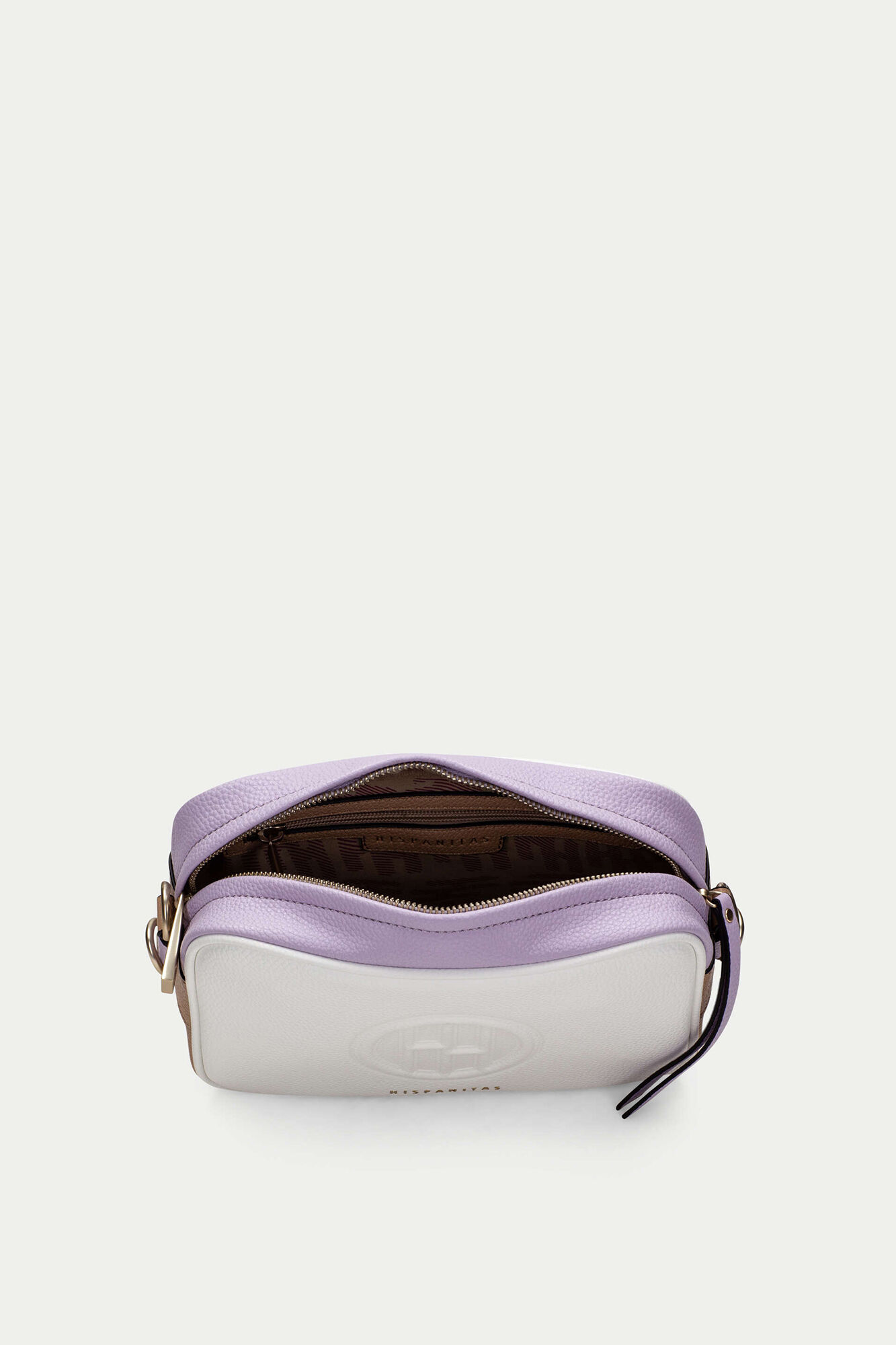 Bolsa quadrada com fecho de correr - Multicolorida