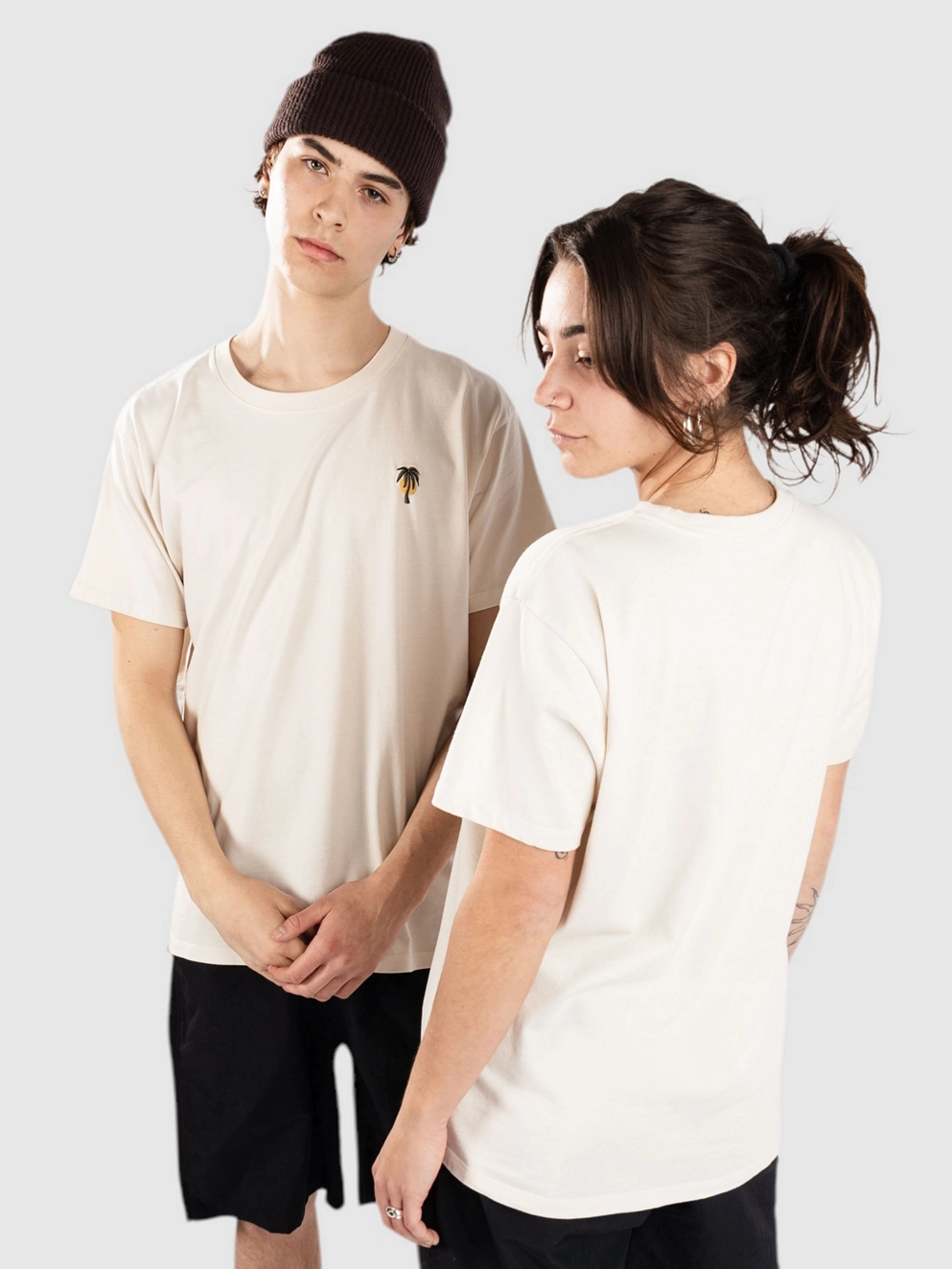 Katin USA Crawford Emb T-Shirt vintage white