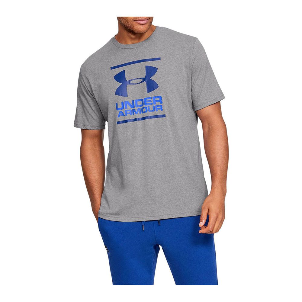 Under Armour GL FOUNDATION - Tee-shirt Homme gris