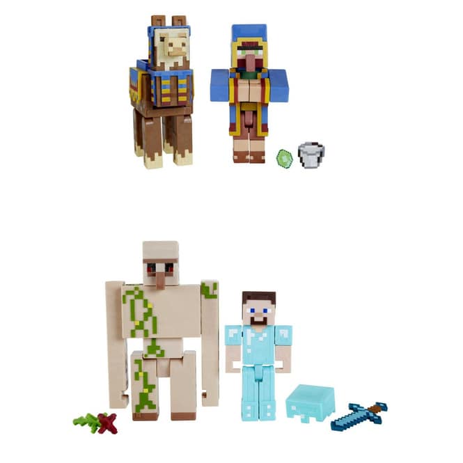 Minecraft - Core Figure - 2er Pack Figuren - 1 Stück