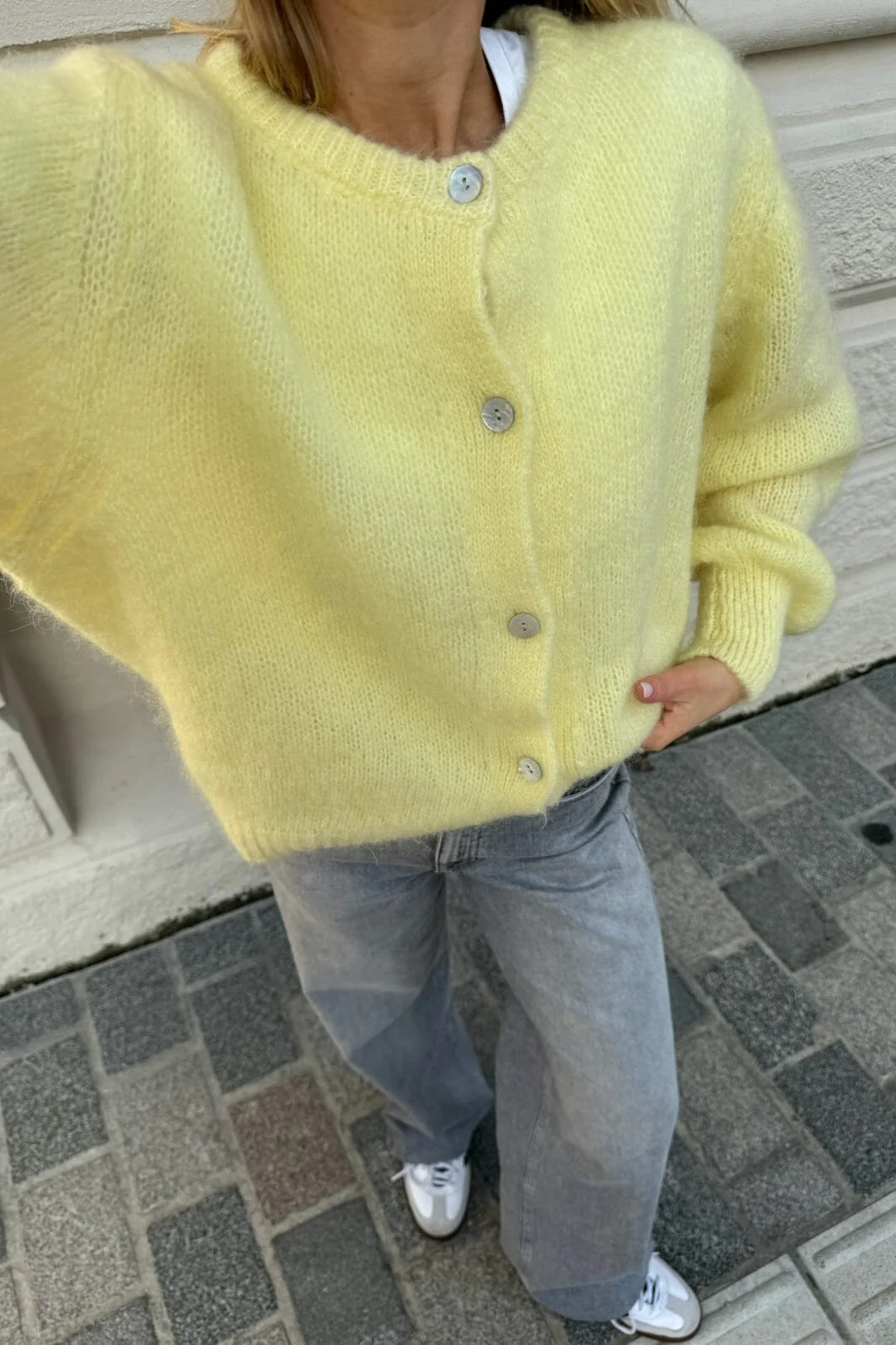 BYIC Idaic Cardigan yellow yellow