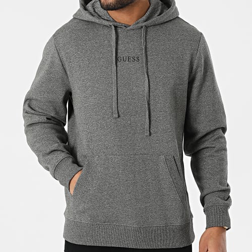 Sweat Capuche M0GQ03-R44Q7 Gris Anthracite Chiné