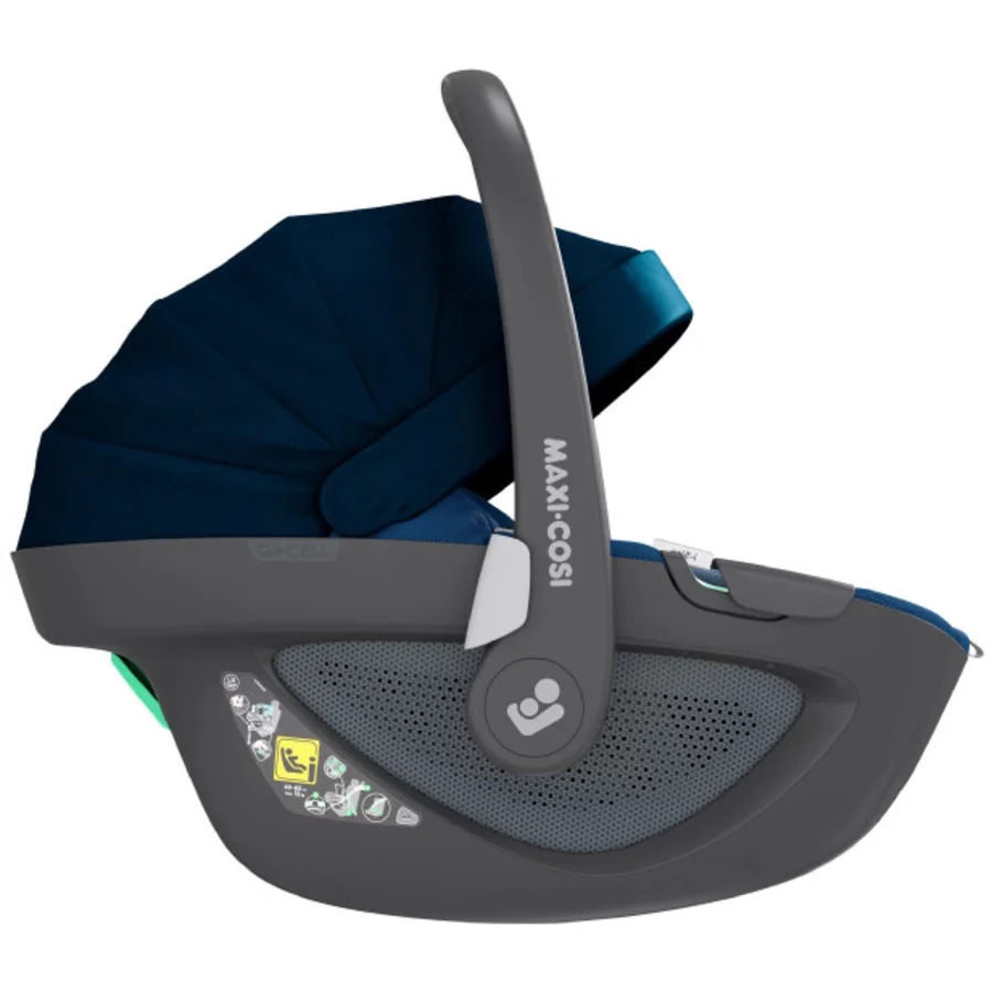 MAXI COSI Set Babyschale Pebble 360 Essential Blue plus Basisstation FamilyFix 360