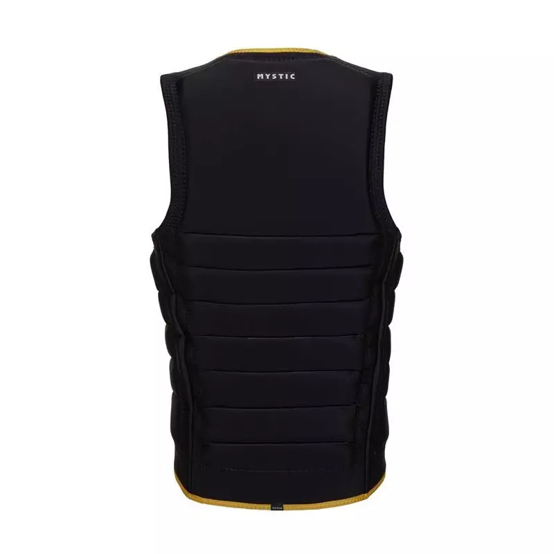 Gilet impact MYSTIC The Dom Front Zip Black / Yellow