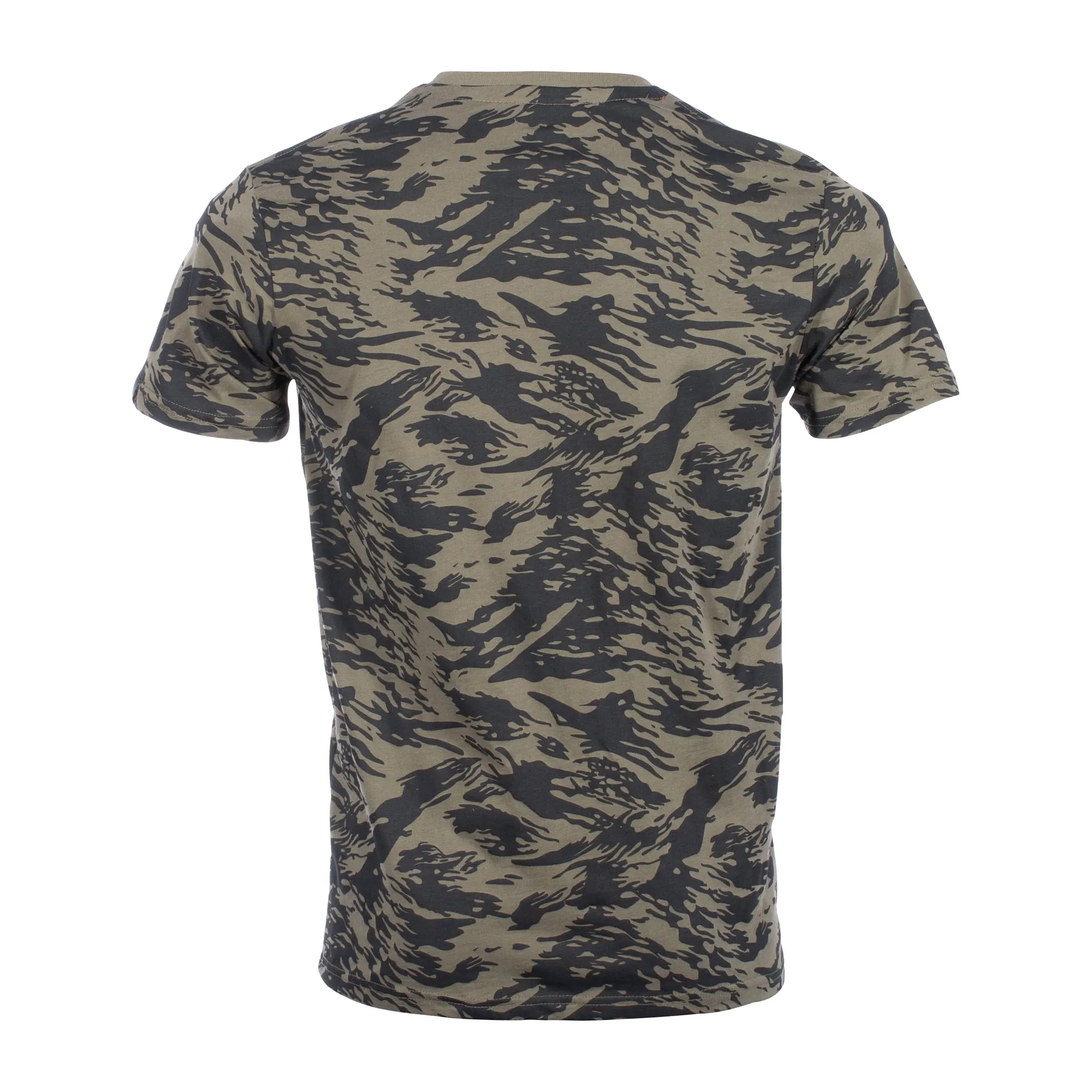 Alpha Industries -  Alpha Industries T-Shirt Tactical Camo brushstroke green