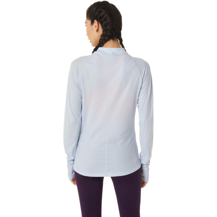 Asics Dame T-shirts Winter Run LS Top Blå