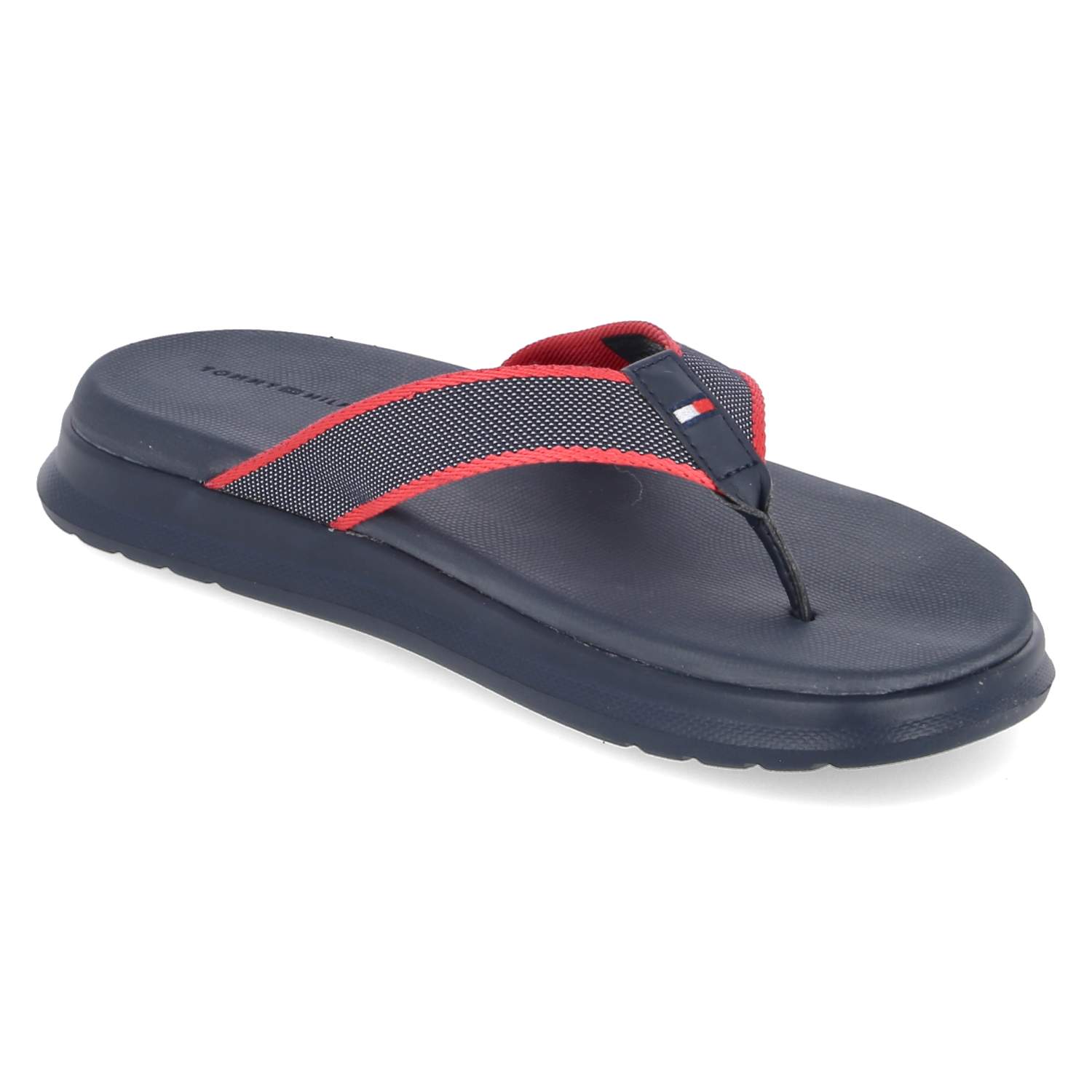 Tommy Hilfiger Zehentrenner DUAL DENSITY TOE BEACH SANDAL - desert sky