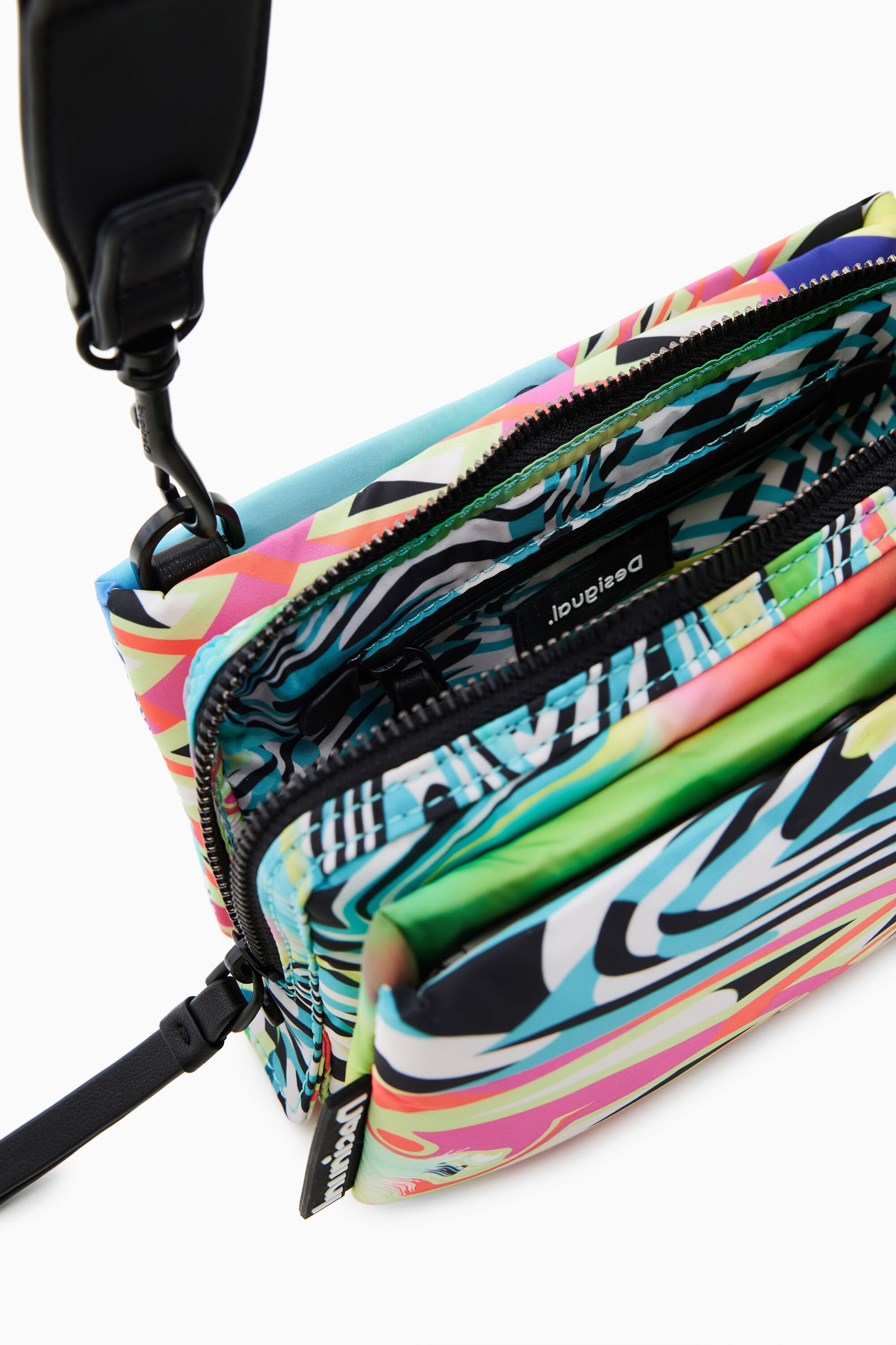 Petit sac à bandoulière psychédélique