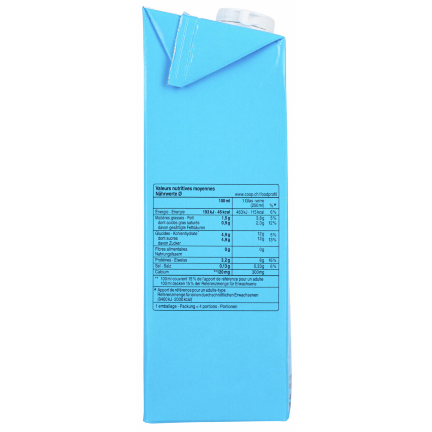 Milchdrink UHT 1.5% Edge IP-Suisse -