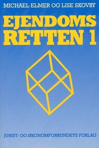 Ejendomsretten 1 - Michael Elmer - Bog