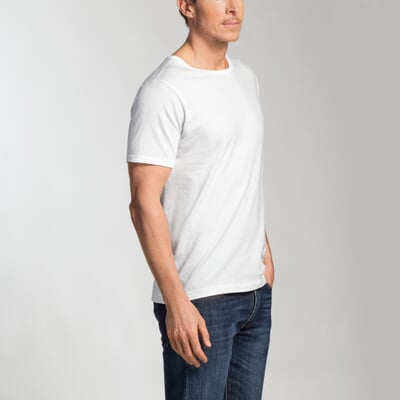 T-Shirt 1950, Weiß