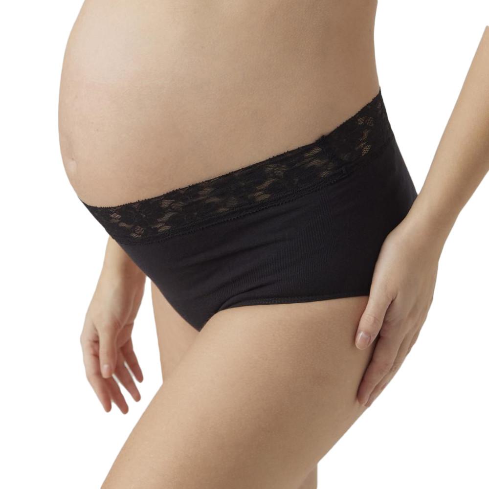 Mamalicious 2x Culottes de Grossesse Noir/Verte Femme Mamalicious Heal