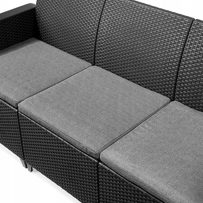 Keter Emma Lounge Set Gartenmöbel Graphit