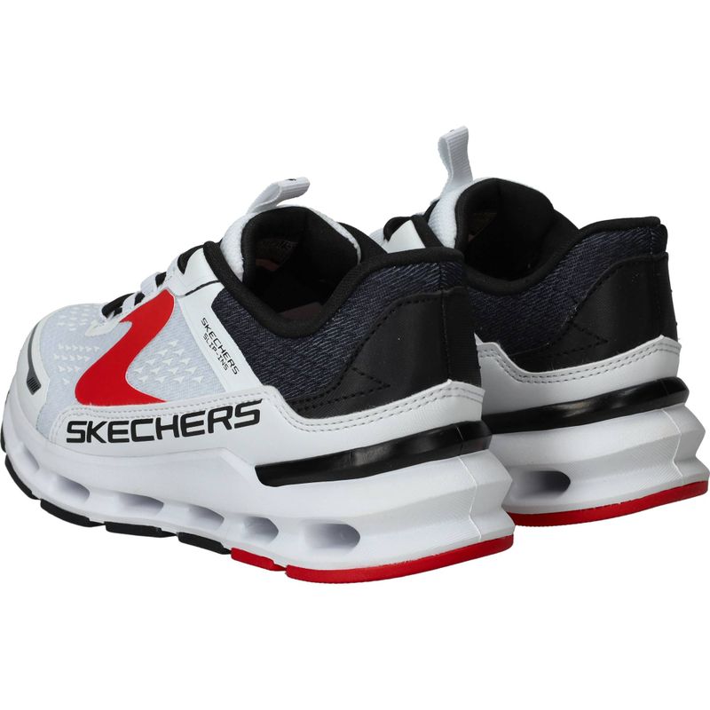 Skechers Slip-Ins Glide Step Sneakers Wit Jongens