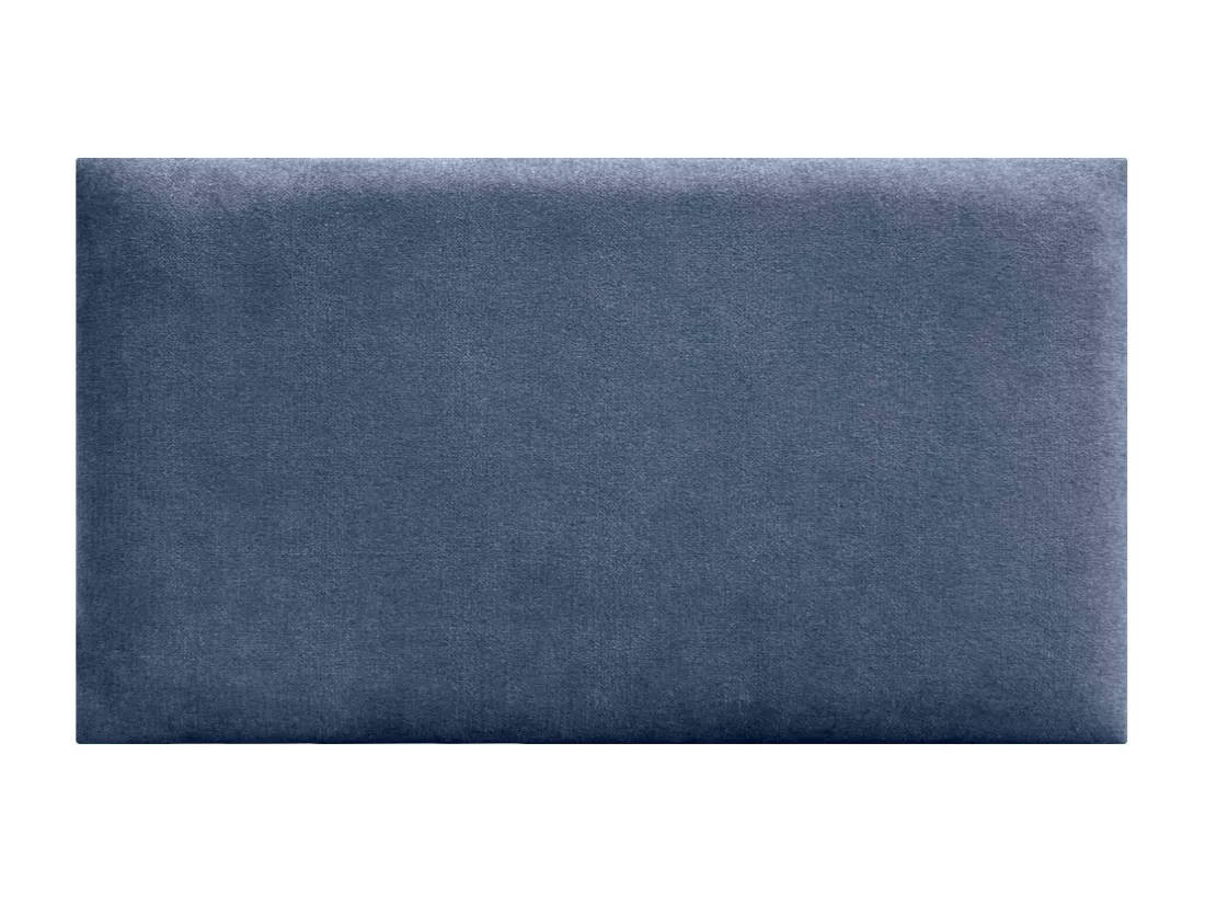 DHOME Lot de 8 Panneaux Rembourrés en Tissu Aqualine Autocollants pour Mur Acoustiques Absorbants Protection contre les Chocs (Bleu, 50x40cm, x8)