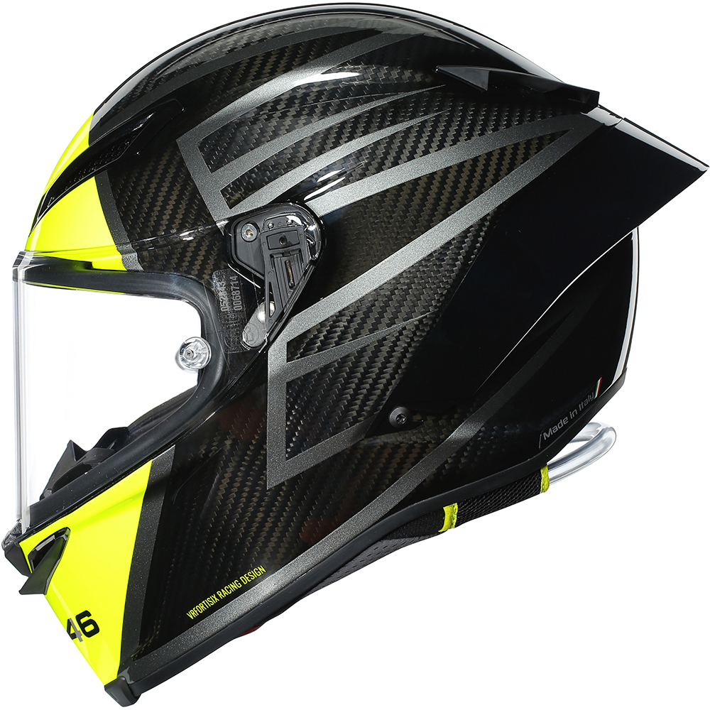 AGV - Casque Pista GP RR Essenza 46 Noir / Jaune / Gris