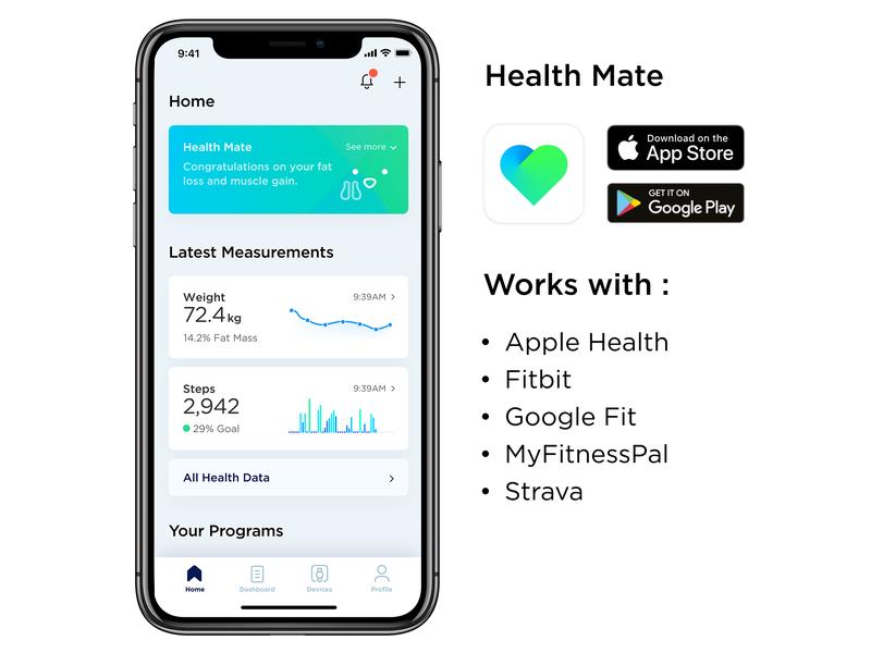 Withings Personenwaage Body Schwarz Diagnosewaage