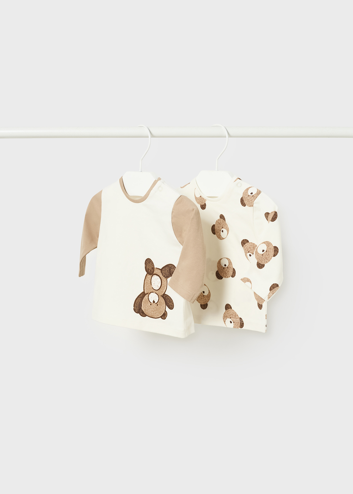 Conjunto de 2 camisetas Better Cotton para recém-nascidos