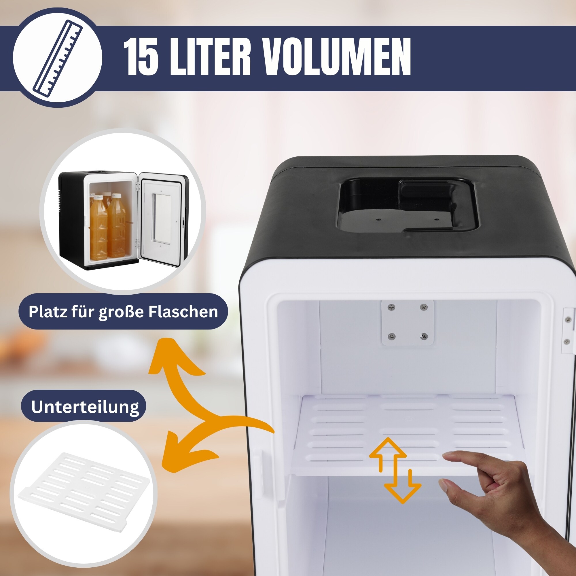 Sommertal 15l Mini Kühlschrank KS15