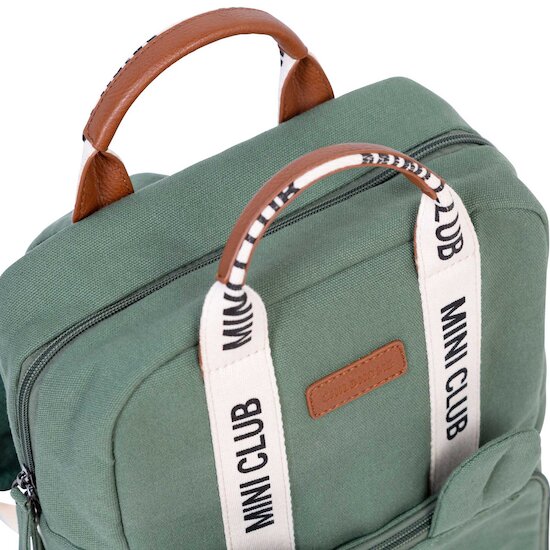 Mini Sac à Dos Signature   Vert        de               Childhome