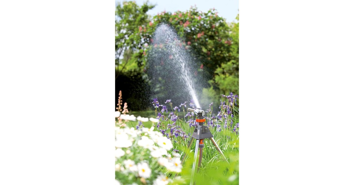 GARDENAPremium Pulserende hoogtesproeier  (Zilver/zwart, 8138-20)
