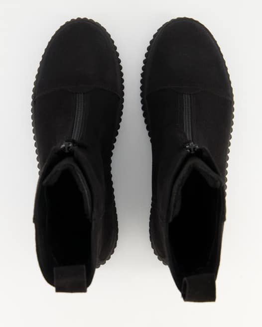 Marc O´Polo Zipper Bootie Stiefeletten in Schwarz