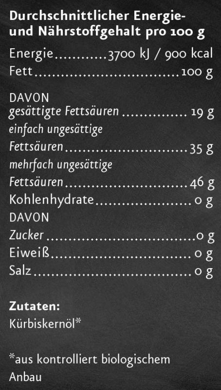 Ölmühle Solling Kürbiskernöl geröstet
